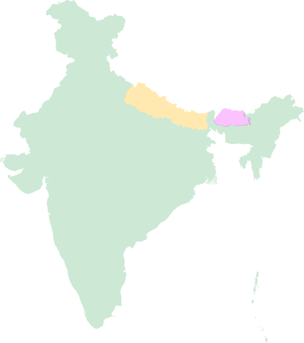 South Asia Map