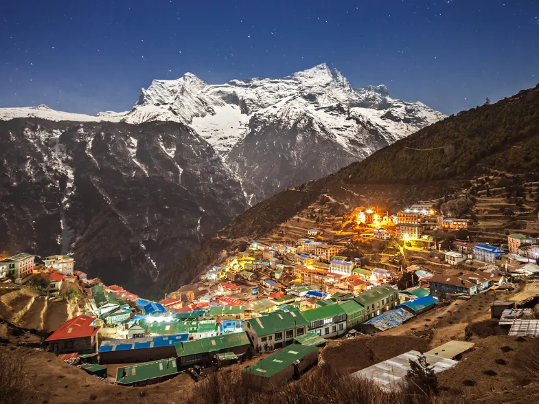 Namche bazaar nepal