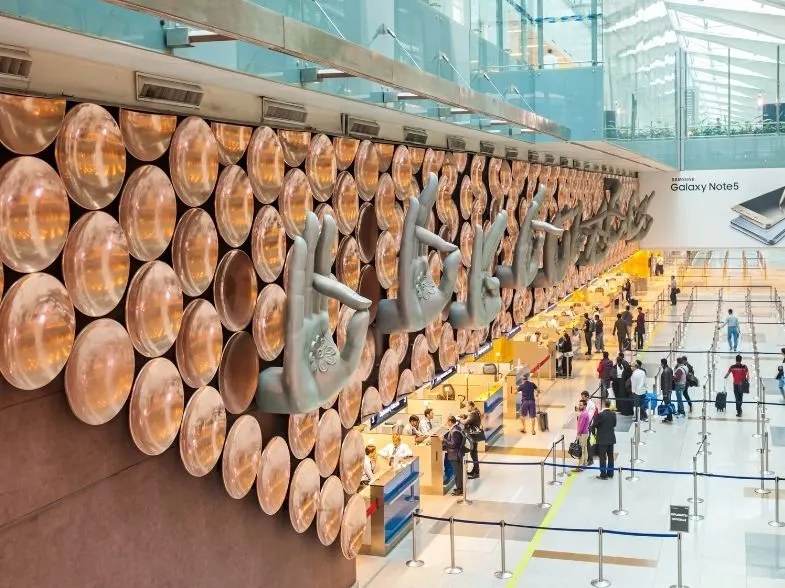 delhi airport t3 symbolic image 