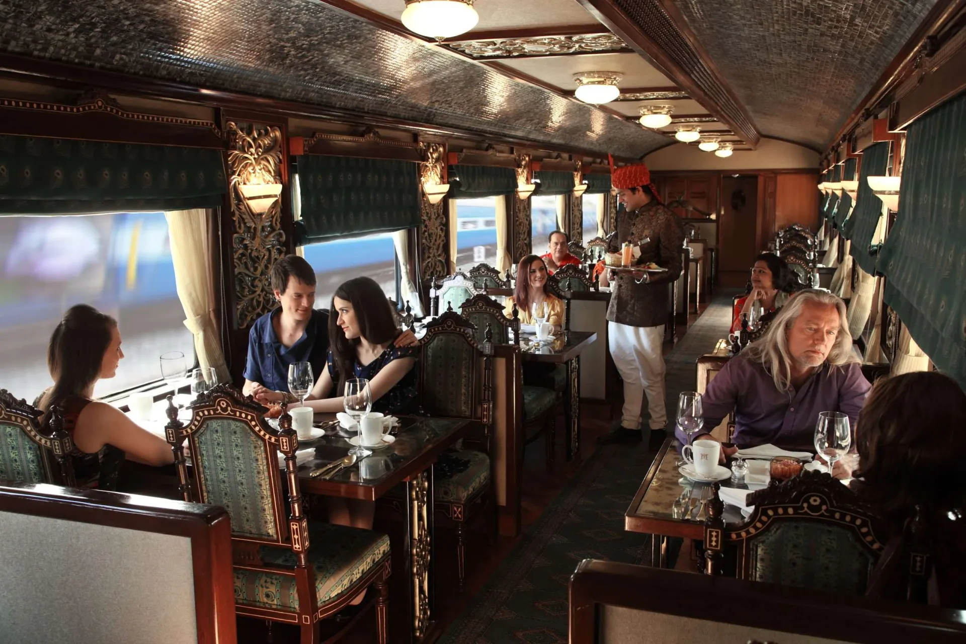 Mayur Mahal - maharaja express dining 